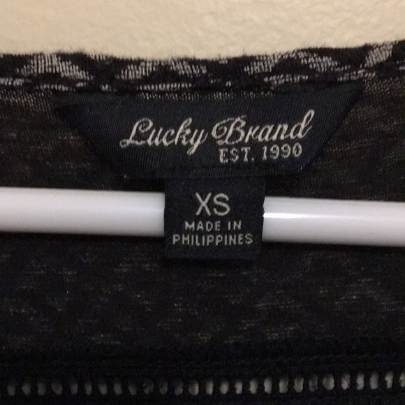 Lucky Brand flowy blouse XS - Picture 2 of 3